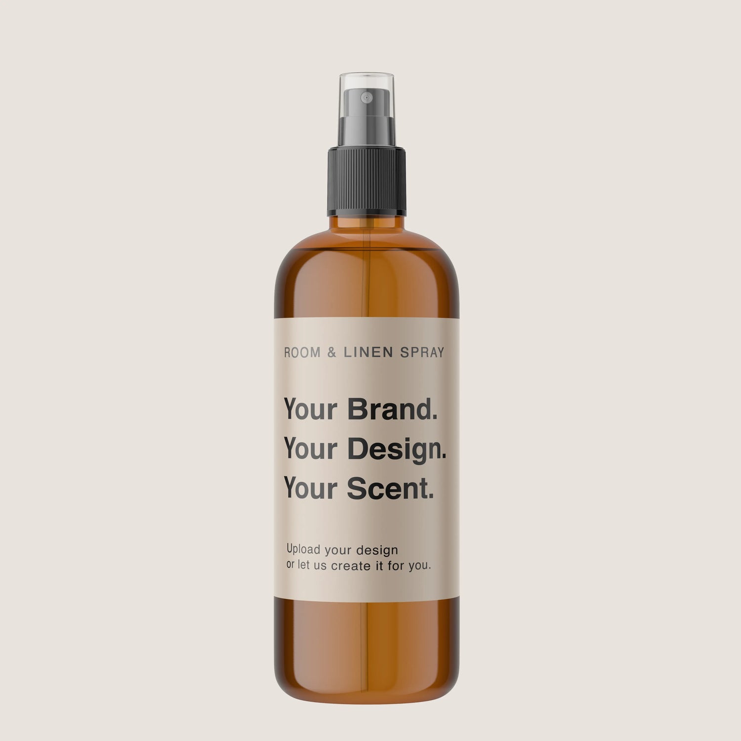 Custom Room Spray · 4oz Amber Glass