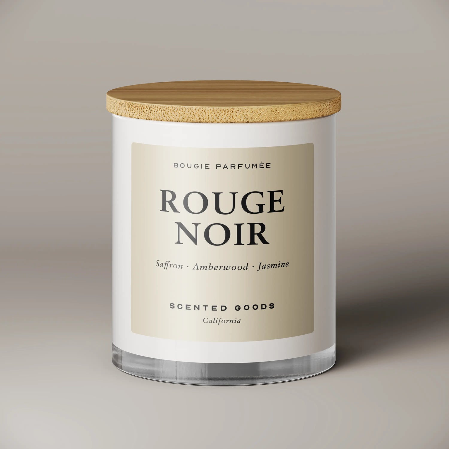 Rouge Noir scented candle by Scented Goods