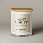 Saint Moritz scented candle by Scented Goods